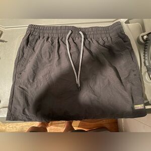 LL Bean Black Skirt